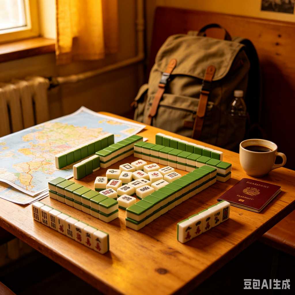 green mahjong tiles