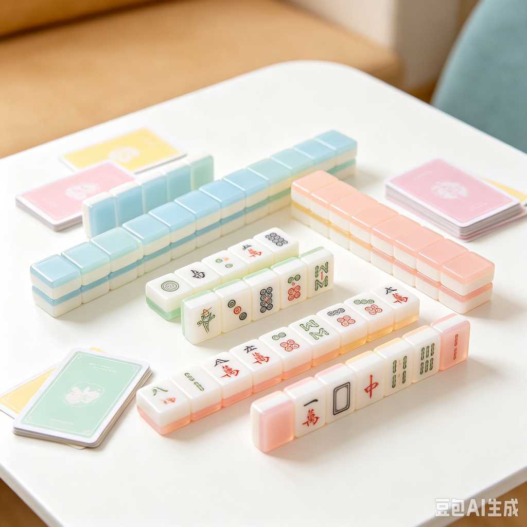 custom moq mahjong set manufacturer