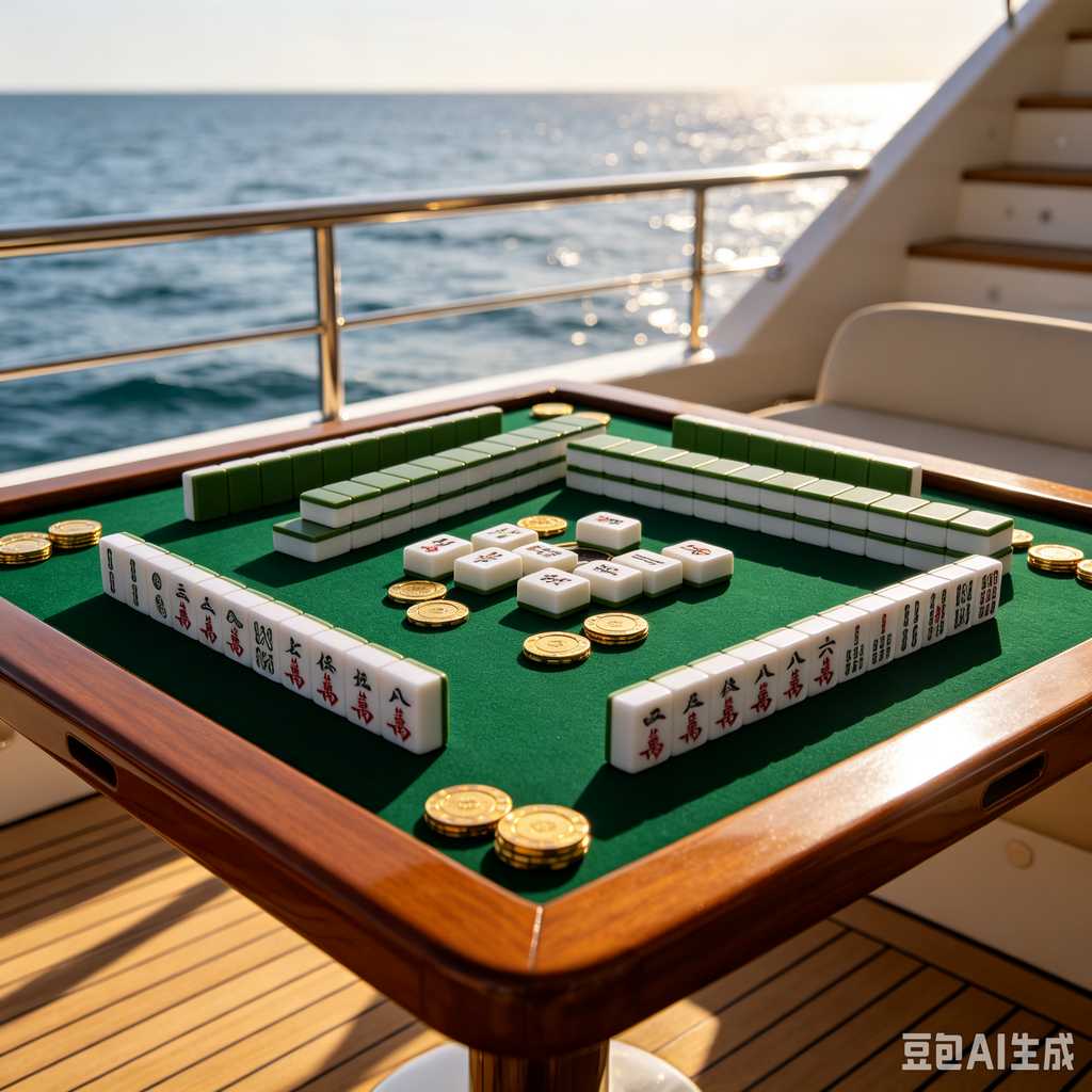 real wood mahjong set
