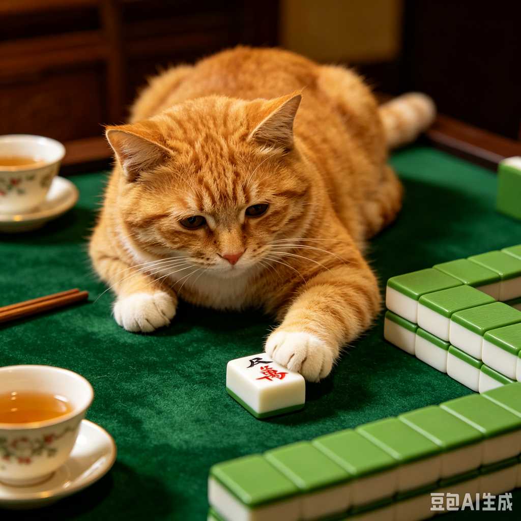 classic text mahjong set